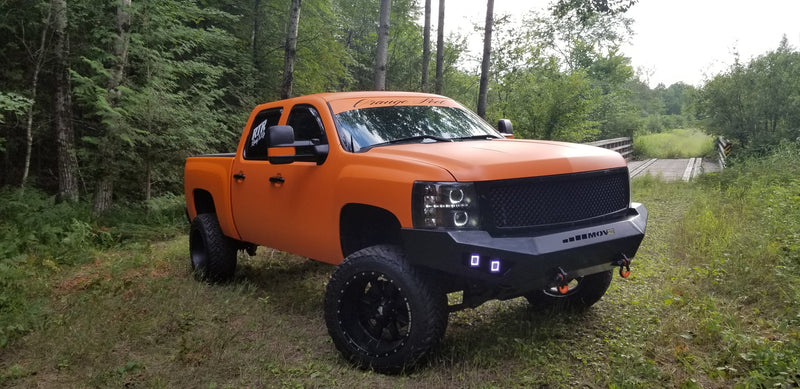 Premium Plus Matte Metallic Orange Ghost car wrap vinyl film