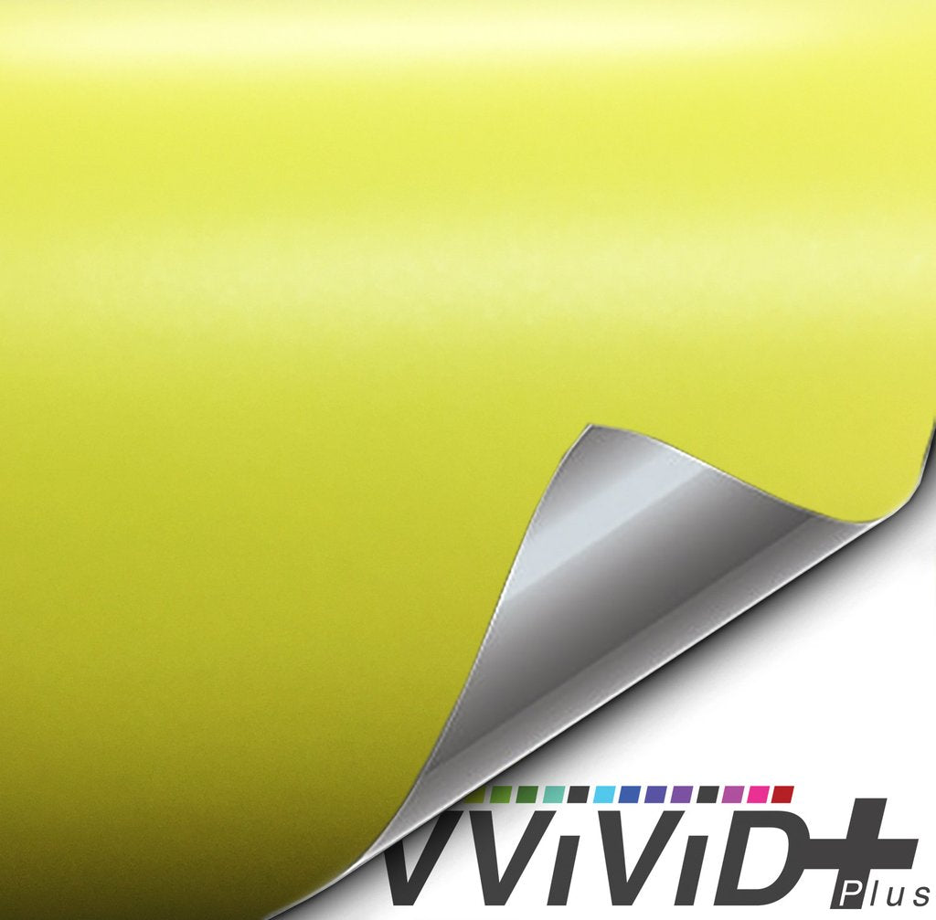 Premium Matte Metallic: Yellow Daytona Ghost — CWS USA