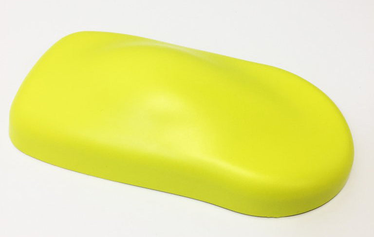 Premium Plus Matte Metallic Daytona Yellow car wrap vinyl film