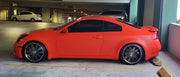 Premium Plus Matte Orange car wrap vinyl film