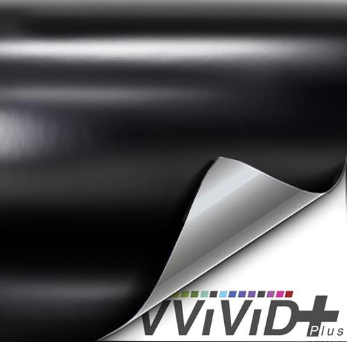 Qty: 1 VViViD Matte Black Adhesive Vinyl Racing Stripe Wrap Film