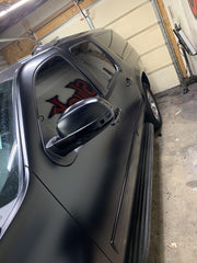Premium+ Satin Black Car Vinyl Wrap Film