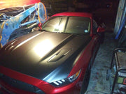 Premium+ Satin Black Car Vinyl Wrap Film