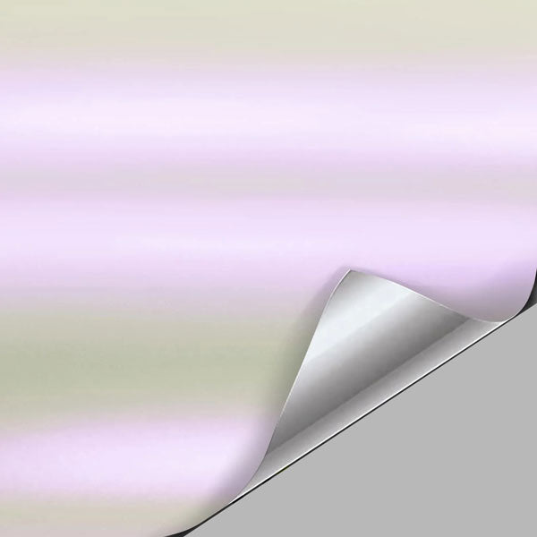 Premium+ Satin Space Pearl White to Purple Car Vinyl Wrap Film
