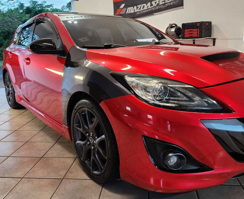 ultra gloss candy red car wrap