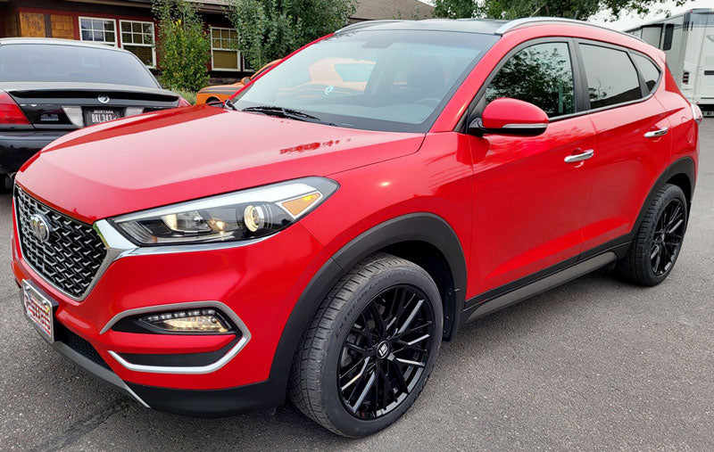 ultra gloss candy red car wrap