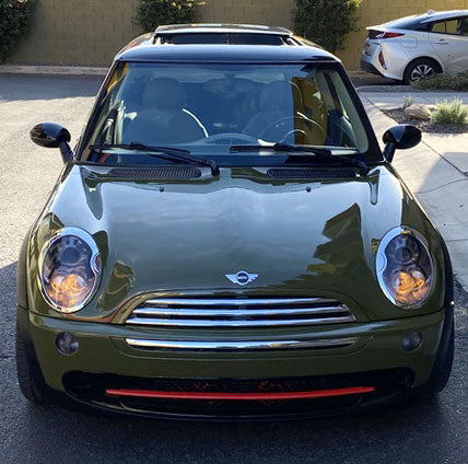 Ultra-Gloss Combat Green car wrap