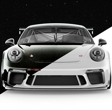 Ultra Gloss Heavy Metal Black car wrap