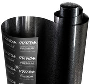 Ultra Gloss Heavy Metal Black car wrap