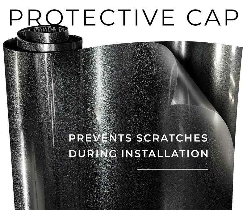 Ultra Gloss Heavy Metal Black car wrap