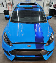 Ultra-Gloss Pearl Neptune Blue car wrap