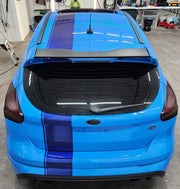 Ultra-Gloss Pearl Neptune Blue car wrap
