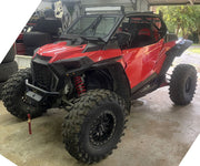 ultra gloss racing red car wrap