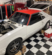 ultra gloss racing red car wrap