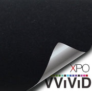 Black Suede Velvet Car Wrap Vinyl Film